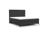 BOXBETT Niro 140/200 cm Anthrazit im Riva Stoff