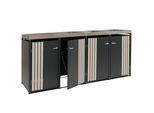 MÜLLTONNENVERKLEIDUNG Anthrazit, Beige
