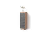 BADSCHRANK Eisak Goldkraft Eiche 30 x 95 cm