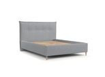 POLSTERBETT Plaza 120/200 cm Grau im Riva Stoff