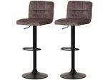 BARHOCKER Braun 2er-Set