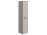 BADEZIMMERSCHRANK Saturnus mit 2 Türen Cashmere - 35 x 35 x 130 cm