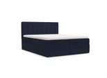BOXBETT Lusso 140/200 cm Marineblau im Riva Stoff
