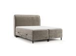 BOXBETT Lunaro 120/200 cm Beige im Lotta Stoff
