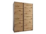 SCHWEBETÜRENSCHRANK 245,5/170/64 2-türig