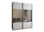 SCHWEBETÜRENSCHRANK 245,5/200/64 2-türig