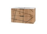 WASCHTISCH 80cm Teren Holz