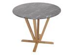 BISTROTISCH -B rund Grau