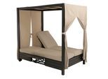 LOUNGE-GARTENLIEGE Schwarz