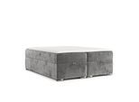BOXBETT Reto 140/200 cm Grau im Lotta Stoff