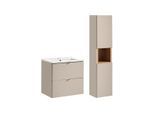 BADMÖBEL 60cm Manoa 2er-Set Kaschmir