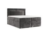 BOXBETT Lontano 200/200 cm Stahl im Lotta Stoff