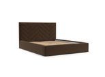 POLSTERBETT Arco 140/200 cm Braun im Inari Stoff