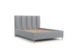 POLSTERBETT Loom 140/200 cm Grau im Riva Stoff