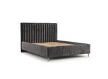 POLSTERBETT Aria 140/200 cm Anthrazit im Lotta Stoff