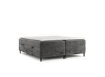 BOXBETT Theo 140/200 cm Stahl im Lotta Stoff