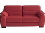 3-Sitzer SIT & MORE "Montego", feuerrot, B:196cm H:88cm T:90cm, Sofas, mit Federkern