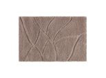 Badematte Leave Taupe Ca. 60x90cm Taupe 60/90 cm