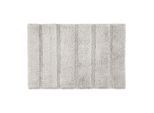 Badematte Stripe In Silberfarben Ca. 60x90cm Silberfarben 60/90 cm
