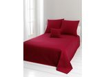 Tagesdecke PEREIRA DA CHUNA Gr. 1, rot (bordeaux), B:140cm L:210cm, 100% Baumwolle, Tagesdecken, Tagesdecke
