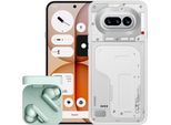 NOTHING Smartphone "Phone (4a)", Energieeffizienz: B, weiß, 256 GB, Mobiltelefone, Smartphone