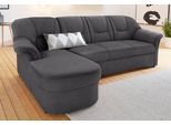 Ecksofa DOMO COLLECTION "SARAFINA 232x146 cm, auch mit Federkern für noch mehr Sitzkomfort", braun (espresso), B:232cm H:83cm T:146cm, Luxus-Microfaser (92% Polyester, 8% Nylon);Microfaser PRIMABELLE (100% Polyester);Microfaser PRIMABELLE (100% Polyester) / Struktur (90% Polyester; 10% Polyacryl), Sofas, Ecksofa, whlw. mit Bettfunktion, L-Form