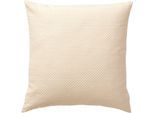 Kissenhülle PEREIRA DA CHUNA Gr. 2, beige (ecru), B:80cm L:80cm, Baumwolle, 100% Baumwolle, Kissenbezüge, Kissenhülle