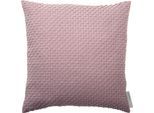 Kissenhülle PEREIRA DA CHUNA Gr. 2, lila (mauve), B:80cm L:80cm, Baumwolle, 100% Baumwolle, Kissenbezüge, Kissenhülle