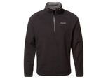 Craghoppers Heren Corey VI Half Zip Fleece Top (Zwart)
