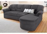 Ecksofa DOMO COLLECTION "SARAFINA 232x146 cm, auch mit Federkern für noch mehr Sitzkomfort", braun (espresso), B:232cm H:83cm T:146cm, Luxus-Microfaser (92% Polyester, 8% Nylon);Microfaser PRIMABELLE (100% Polyester);Microfaser PRIMABELLE (100% Polyester) / Struktur (90% Polyester; 10% Polyacryl), Sofas, Ecksofa, whlw. mit Bettfunktion, L-Form