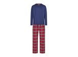Phil & Co. Berlin Herren Pyjama Flanell Schlafanzug, Pyjama Set, Nachtwäsche
