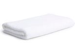 Saunatuch MÖVE "Superwuschel", weiß (snow), B:80cm L:200cm, Walkfrottee, Baumwolle, Handtücher, mit Stick Möve