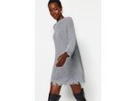 Dames Unifarben Mini Lange Casual Oversized Jurken