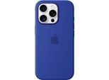 APPLE Smartphone-Hülle "iPhone 16 Pro Silikon Case mit MagSafe", blau (ultramarin), iPhone 16 Pro, Hüllen