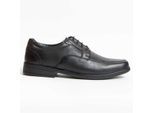 Purapiel Oxford-Schuh Confore9 Schwarz