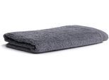 Badetuch MÖVE "Superwuschel", grau (stone), B:100cm L:160cm, Walkfrottee, Baumwolle, Handtücher, Badetuch, Badetuch mit Bordüre, 100% Premium Cotton Baumwolle, einfarbig, weich