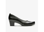 Rosalyn Belle Schwarze Leder Schuhe