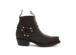 Grinders Unisex Braune Western-Lederstiefel-Renegade Lo