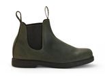 Rossi 607 Booma Moss Chelsea-Stiefel aus olivgrünem Leder