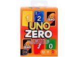 Spiel MATTEL GAMES "UNO Zero", bunt, Spiele, Kinder, Papier, Spiel
