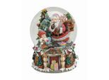 Spieluhr, Mehrfarbig, Glas, 25x17x16 cm, Dekoration, Weihnachtsdekoration, Winterdeko
