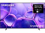 SAMSUNG LED-Fernseher "GU65U8079FU LED-Fernseher", Energieeffizienz: G, schwarz, 65 ″, Fernseher, Crystal UHD, Q-Symphony, Dolby Surround Sound, Triple Tuner, Smart-Hub, LED-Fernseher