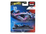 Spielzeug-Auto HOT WHEELS "Hot Wheels Premium F1 - Team Alpine Driver 1", bunt, Spielzeugfahrzeuge, Kinder, Metall, Spielzeug-Auto