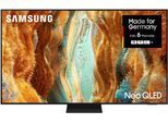 SAMSUNG QLED-Fernseher "GQ65QN70FAU QLED Mini LED-Fernseher", Energieeffizienz: E, schwarz, 65 ″, Fernseher, Neo Quantum HDR, 4K AI Upscaling, Gaming Hub, Motion Xcelerator 144Hz, QLED-Fernseher