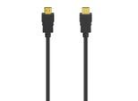 HAMA HDMI-Kabel "HDMI Kabel 4K, High Speed Ethernet mit 3D Übertragung, HDMI Stecker", schwarz, 150cmcm, Kabel, Länge 1,5 m, Vergoldet, Audiorückkanal (ARC), Hochauflösung, schwarz, HDMI-Kabel