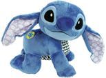 Plüschfigur CLEMENTONI "Disney Baby, Krabbel mit mir Stitch", blau, Plüschfiguren, Kinder, Plüschfigur, mit Sound