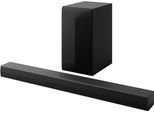 LG Soundbar "DS60T", schwarz, B:85cm H:6,3cm T:8,7cm, Lautsprecher, Clear Voice Pro, Kabelloser Subwoofer, Soundbar