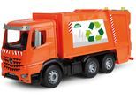 Spielzeug-Müllwagen LENA "Worxx, Mercedes-Benz Arocs", orange, Spielzeugfahrzeuge, KinderB:19cm H:24cm T:52cm, Kunststoff, Spielzeug-Müllwagen, Made in Europe, B:19cm H:24cm T:52cm