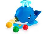 Lernspielzeug BRIGHT STARTS "Silly Spout Whale Popper™", blau, Lernspielzeug, Baby, Kunststoff, Lernspielzeug, mit Licht und Sound