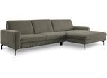 Ecksofa DIE PLANBAR "MP-IN20110 L-Form mit Federkern-Polsterung", grün (forest), B:302cm H:87cm T:178cm, 100% Polyester, Sofas, Ecksofa, optional mit Funktionen erhältlich